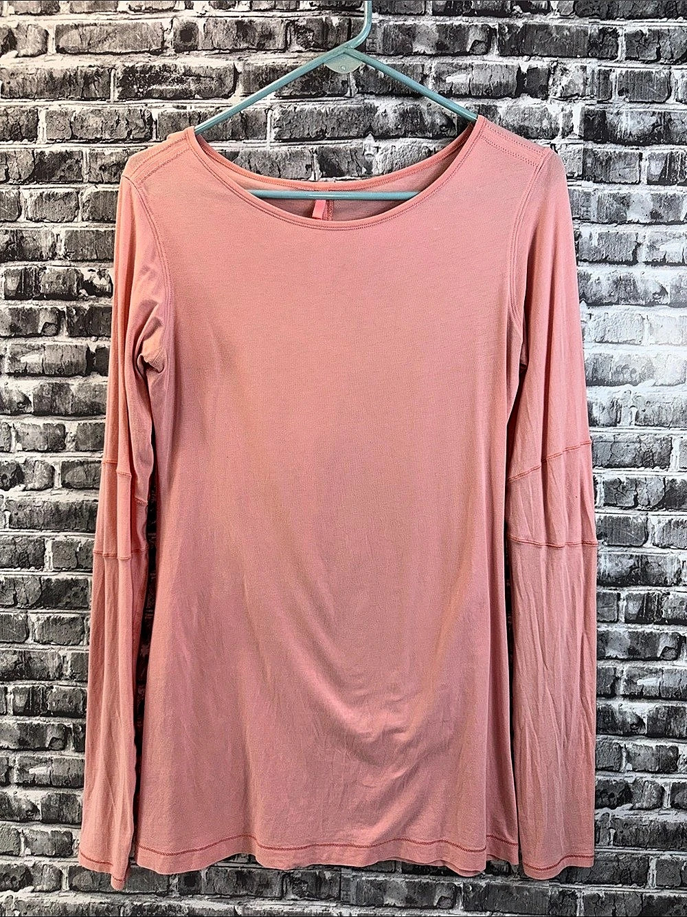 lululemon Back in Action Long Sleeve Top in Pink